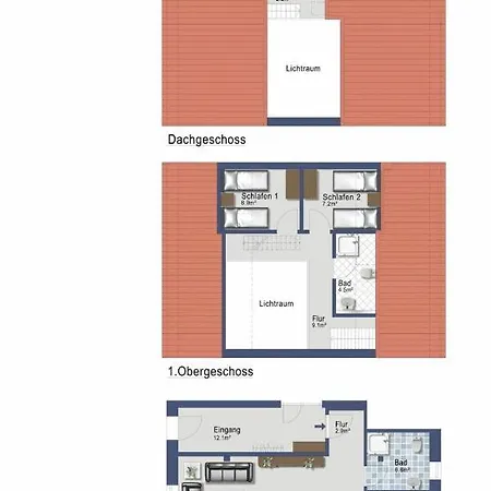 Galeriewohnung 2 Mit Hauscharakter *